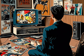 comic book, comic illustration, comic graphic novel