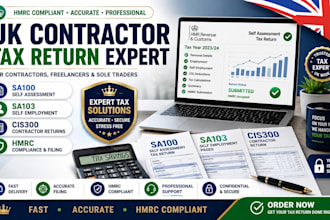 do contractor tax return expert sa100 sa103 cis300 hmrc self assessment cis tax