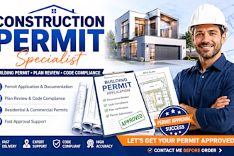 deliver construction permit specialist services for building permit approval