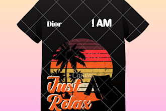 design awesome custom t shirt for you