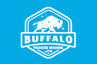design magnificent pressure washing company logo