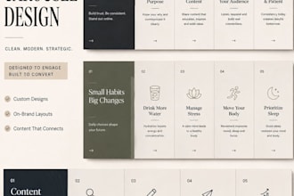 design premium instgram carousel posts in canva