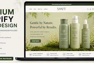 build a professional shopify store