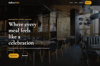 build a responsive landing page