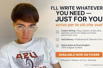 write everything you want