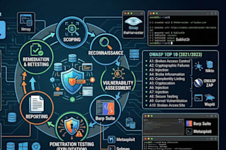 perform expert penetration testing  with a detailed commercial grade vapt report