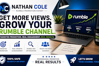 do organic rumble promotion and rumble video promotion