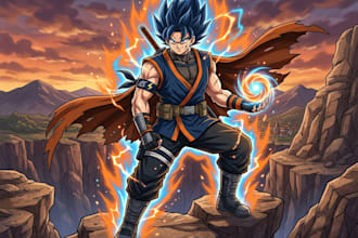 draw you in naruto style