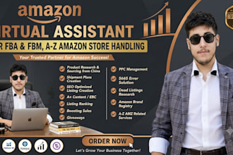 be your amazon fba fbm virtual assistant and account manager