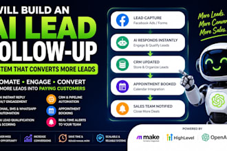 build an ai lead follow up system that converts more leads