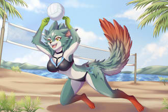 draw furry art, fursona, furry pfp, furry oc and anthro art, sfw