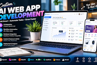 build ai powered web app with automation and integration