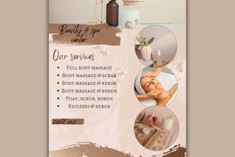 design a modern restaurant menu