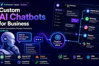create custom chatgpt chatbot for your business