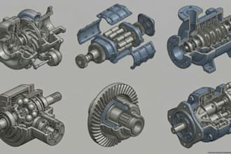 reverse engineer stl to step file model repair scan to cad for 3d printing