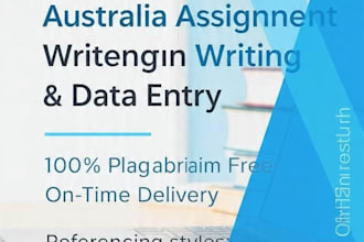 do UK USA australia all country assignment writing data entry and typing