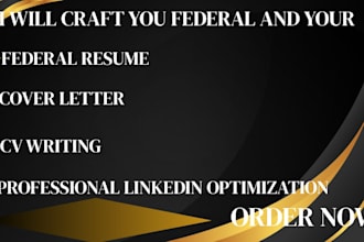 you a federal resume