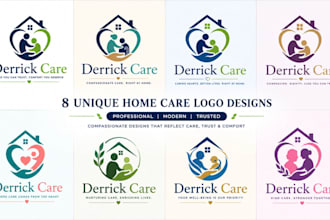 home care logo website medical healthcare elderly care flyer brochure home care