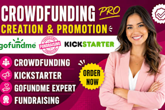 promote your kickstarter, gofundme, and fundraising campaign