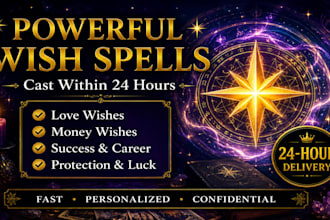 help manifest your wish through spiritual spell casting