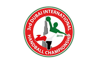 design dubai handball team club logo