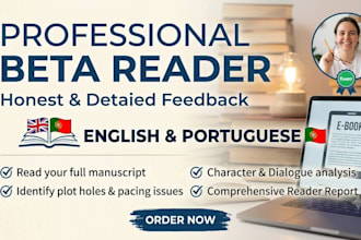 be your professional beta reader