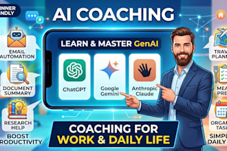 help you master genai, chatgpt, gemini, and claude for work and daily use
