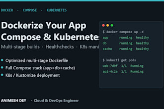 dockerize your app and set up docker compose or kubernetes