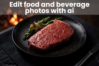 edit food and beverage photos with ai