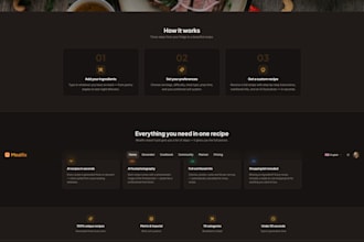 design and build a modern, responsive web app