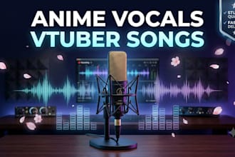 sing original songs for anime games and visual novels