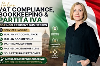 manage italian vat compliance bookkeeping partita iva for non resident business