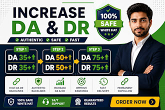 boost da DR with white hat SEO backlinks
