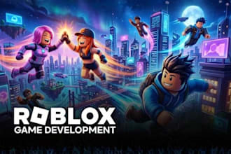 build an engaging roblox game for you