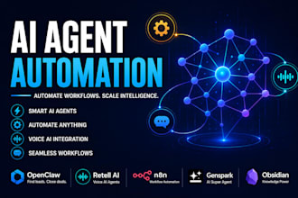 setup multi ai agent marketing system n8n open claw obsidia gensparkn retell ai