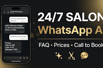 build n8n whatsapp ai automation for salons and clinics
