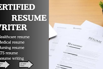 write ats resume CV for healthcare professionals, nurses, doctor, lab technician