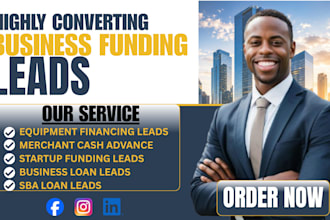 deliver 500 qualified business funding leads monthly using facebook ads