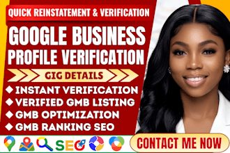 do google business profile verification fix and reinstate gmb suspension gmb SEO