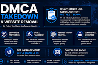 remove copyrighted content, news articles and website links