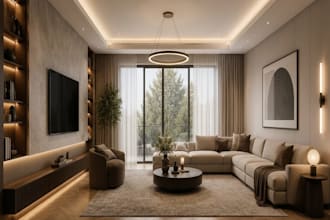 create photorealistic interior design renders using 3ds max and corona renderer