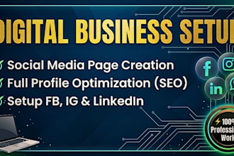 do professional digital business setup
