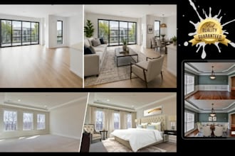 create real virtual staging for real estate