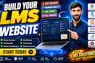 develop an lms website for coaches using learndash,tutor lms,buddypress
