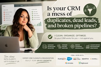 clean up, organize, and optimize your CRM database