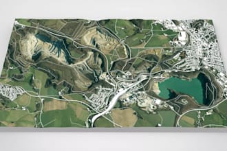 be 3d civil designer for topography map model, dem data to dtm,custom road model
