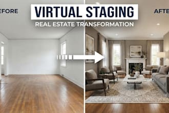 do virtual staging, virtual renovation and real estate home staging