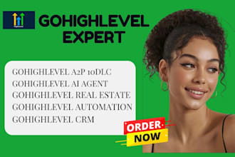set up gohighlevel real estate and mortgage automation funnel and campaign