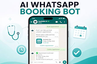 build a whatsapp ai chatbot for medical booking and patient intake