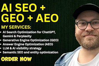 do ai seo for chatgpt, gemini, perplexity and aeo generative search ranking